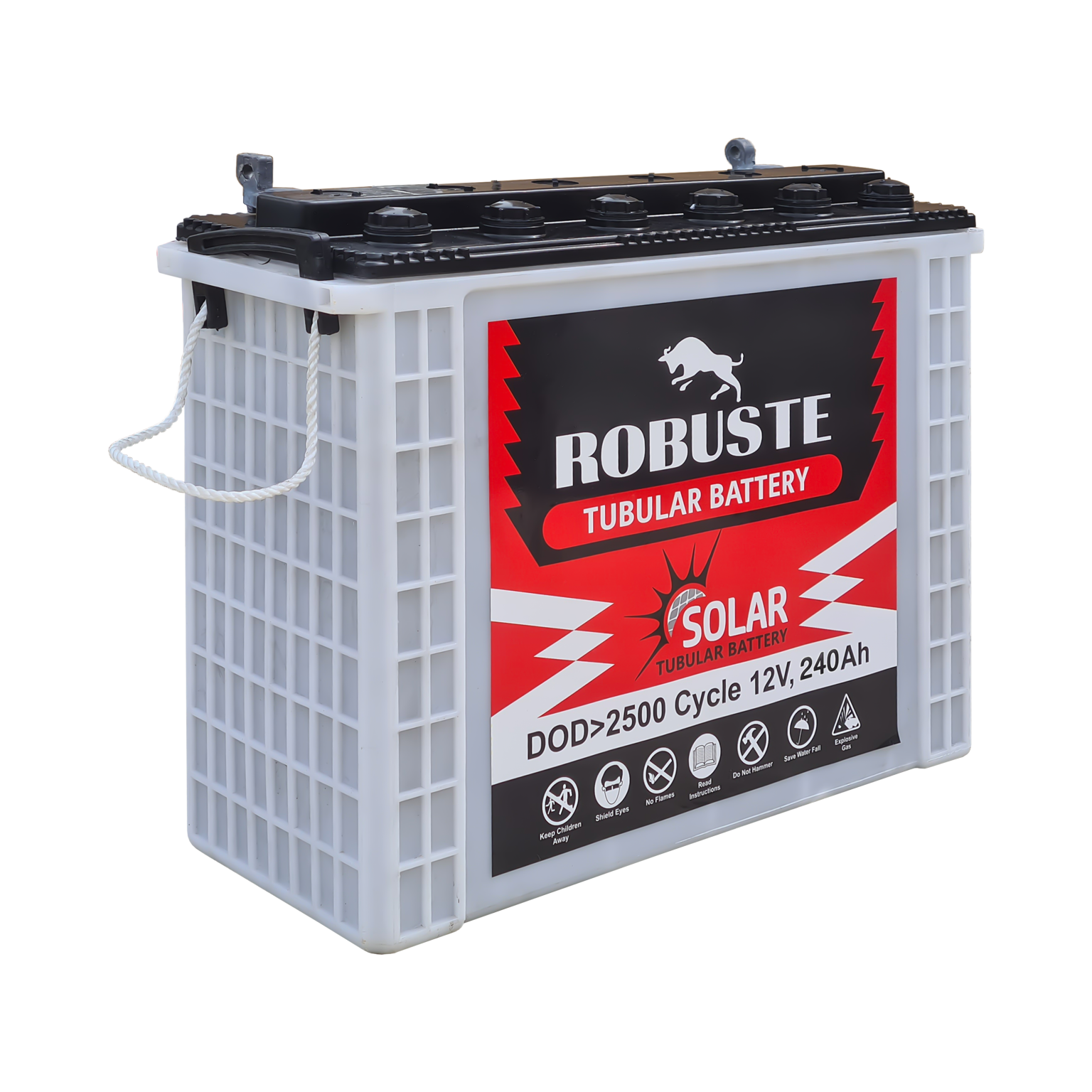 ROBUSTE TUBULAR BATTERY 240AH Robuste Energy