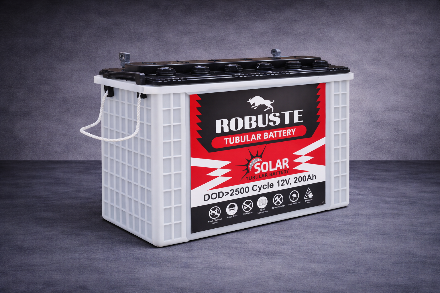 Robuste Tubular Battery 200Ah